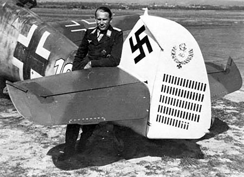 Альфред Гриславски bf-109g6