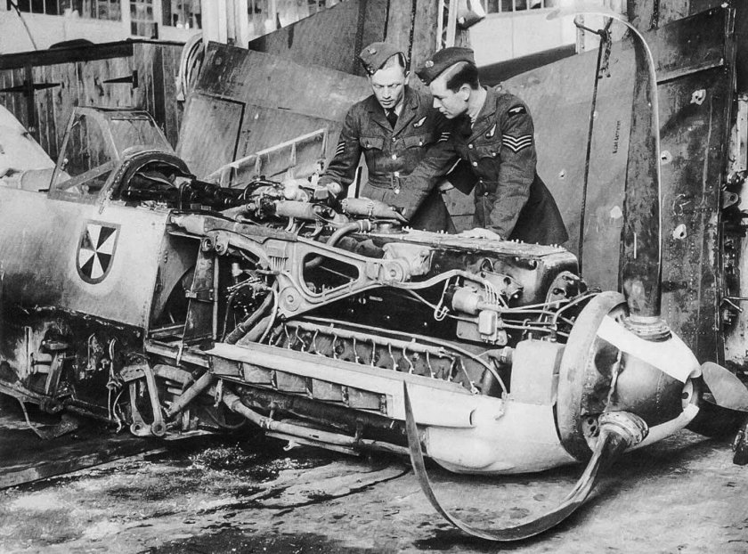 Самолёт Мессершмитт 109