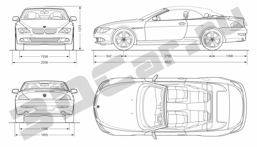 BMW m5 Blueprint