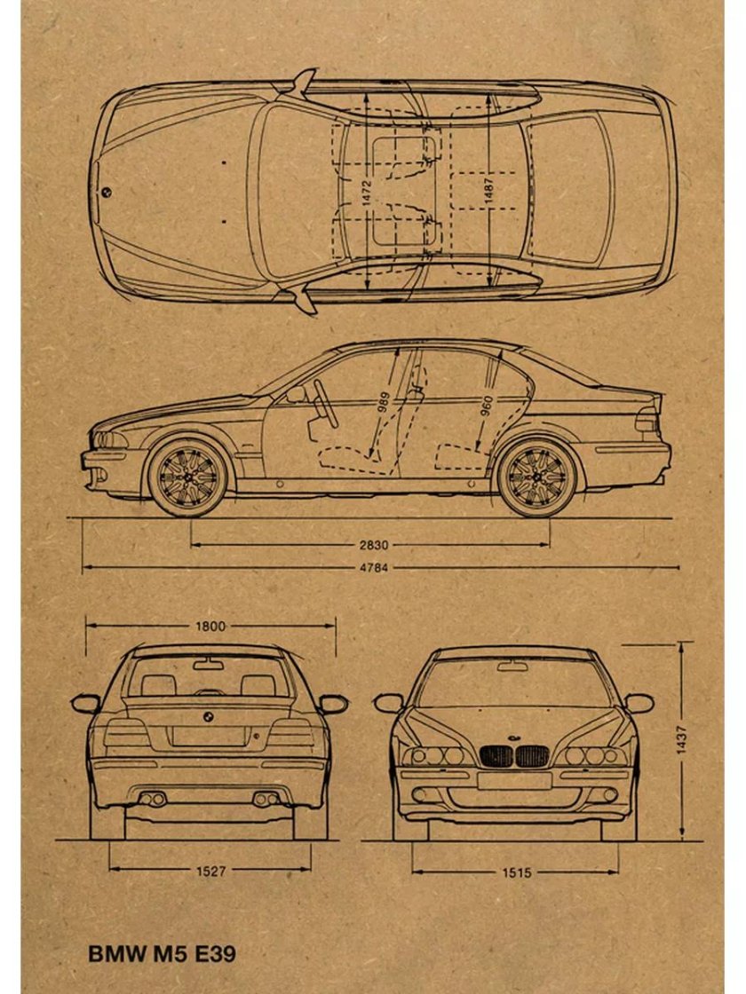 Чертежи автобака на Субару