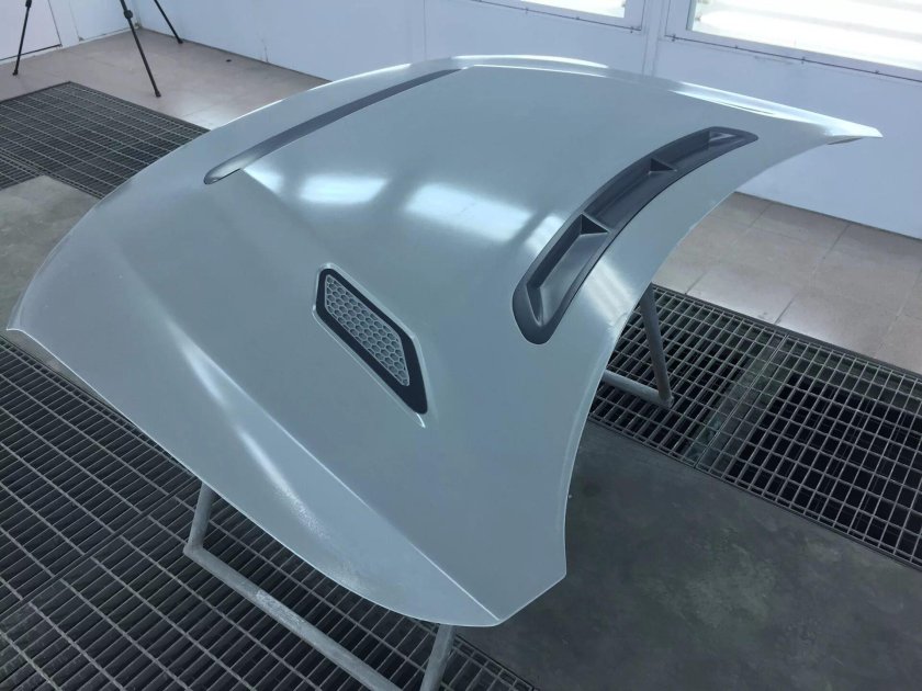 Капот dodge Ram