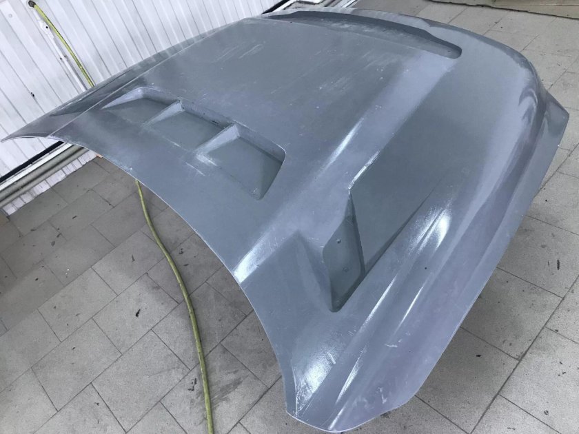 Капот dodge Ram