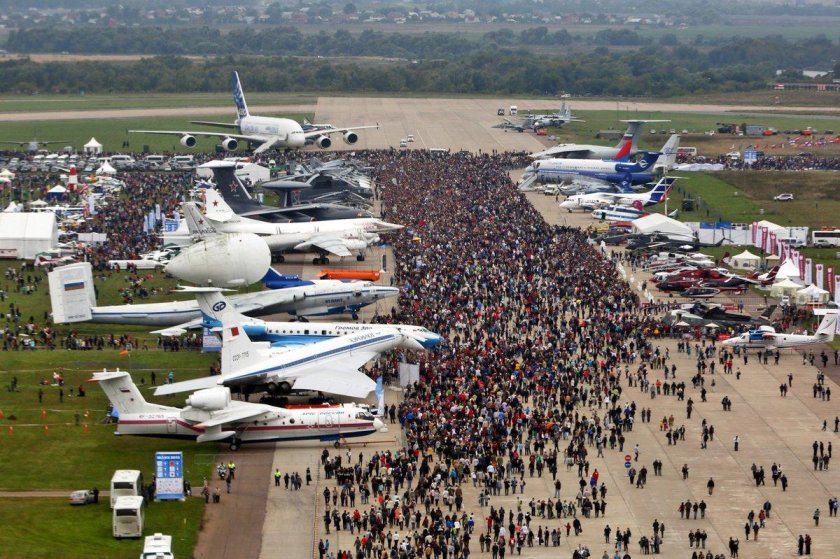 Авиасалон Макс в Жуковском