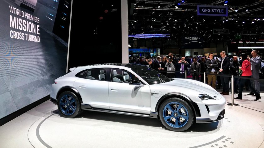 Электрокроссовер Porsche