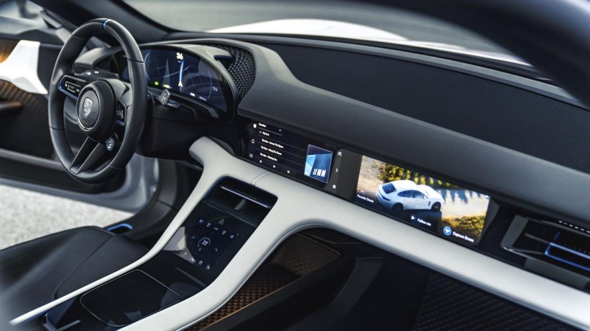 Porsche Mission e Cross Turismo салон