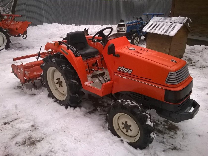 Минитрактор кубота