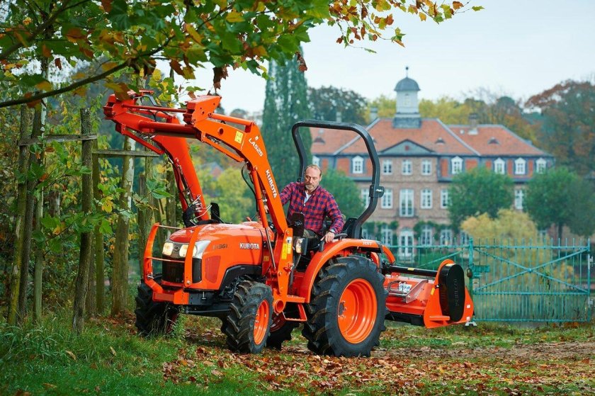 Кубота минитрактор