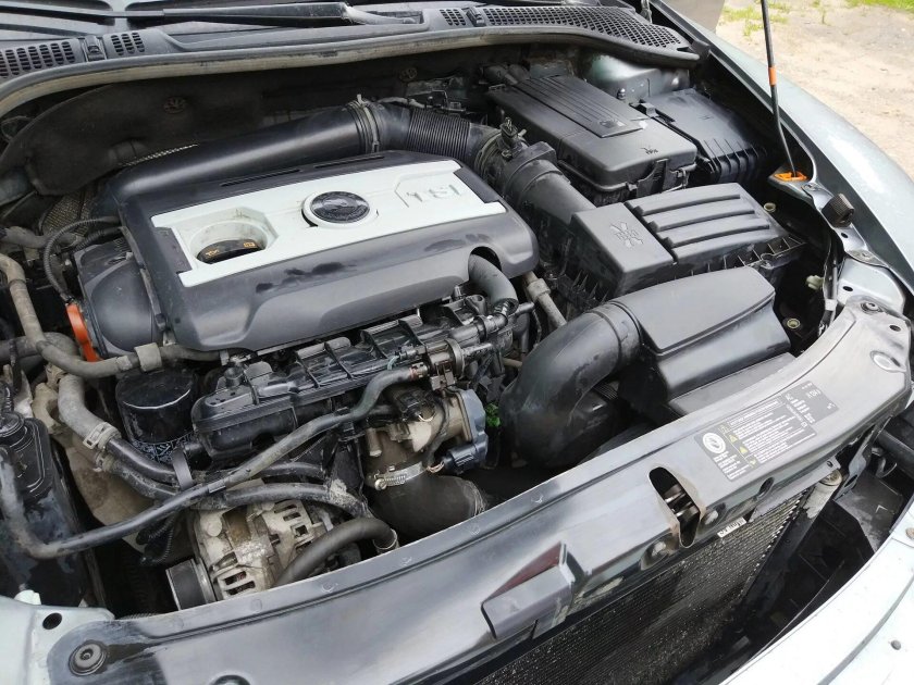 Мотор Шкода Октавия 1.8 турбо