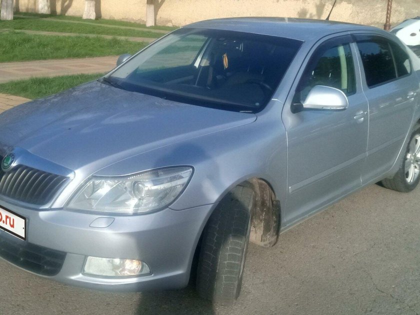 Шкода октавия 2011 серебристая