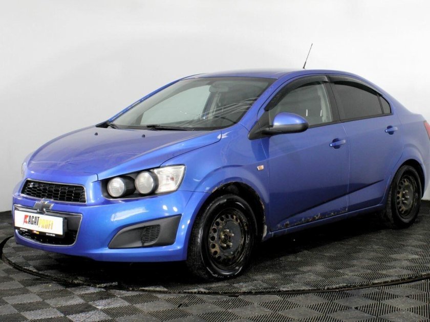 Шевроле авео седан синий 2013