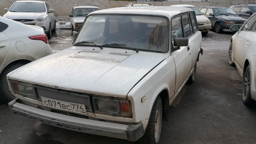 ВАЗ 2104 без бамперов