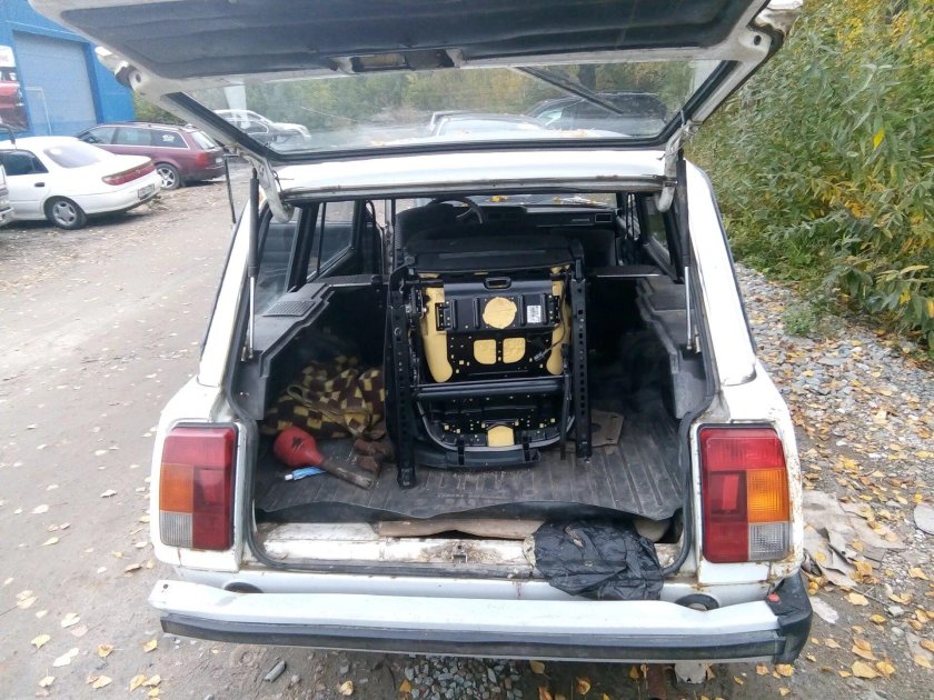 Спальник в ВАЗ 2104