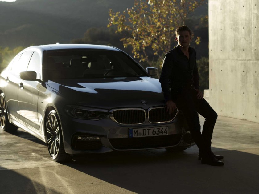 БМВ 5м парень