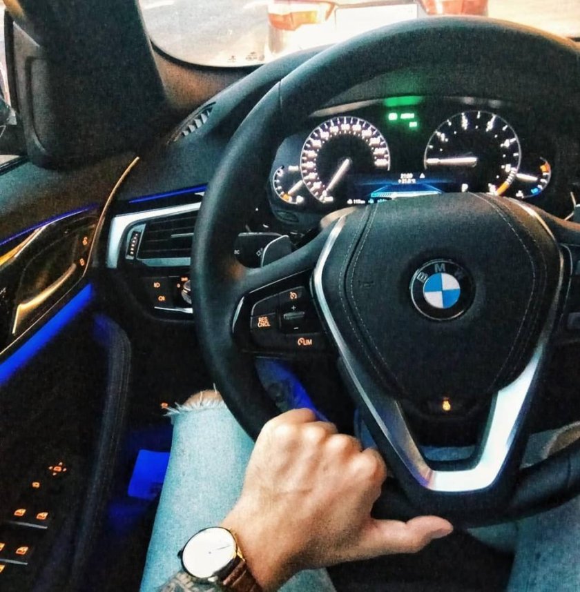 Руль БМВ ф30 алькантара
