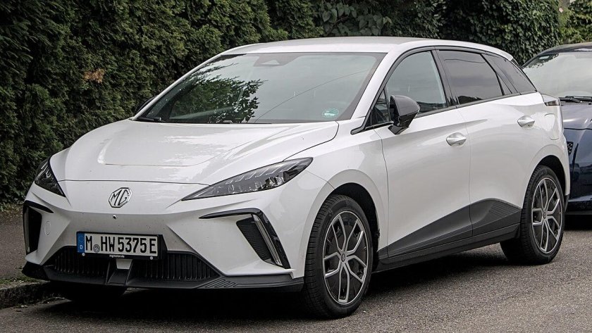 Mg mulan электромобиль