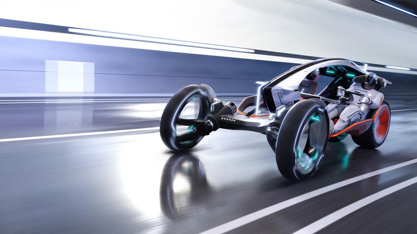 Машина мотоцикл гибрид