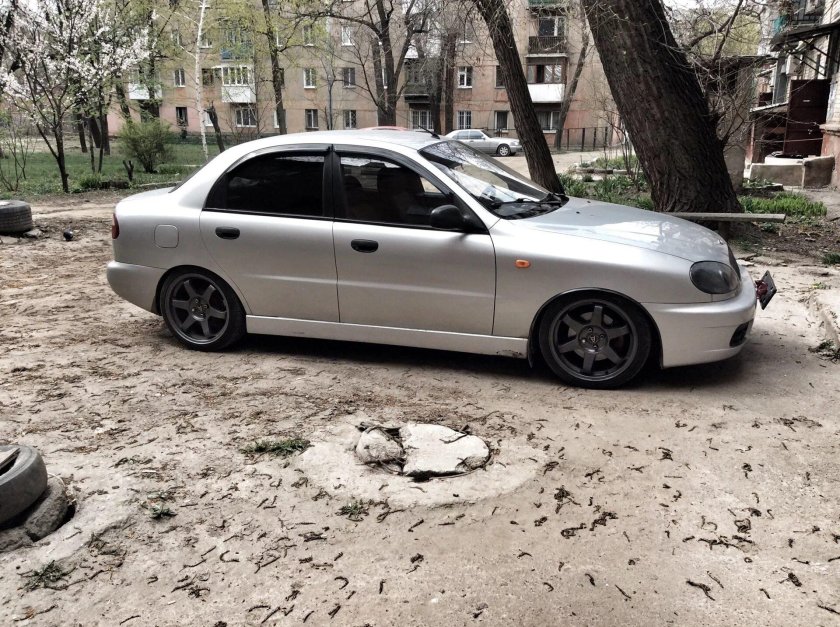 Шевроле Ланос на 17 дисках