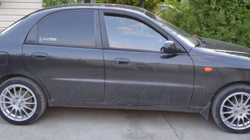 R16 штампы на Шевроле Ланос