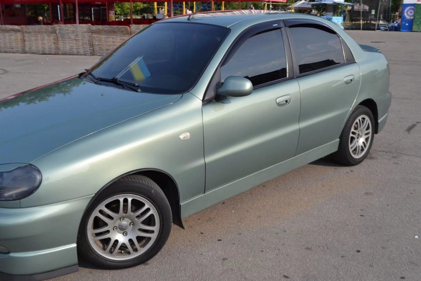 Шевроле Ланос на дисках r15