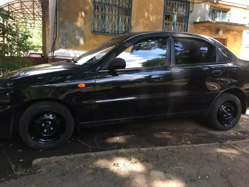 R16 штампы на Шевроле Ланос