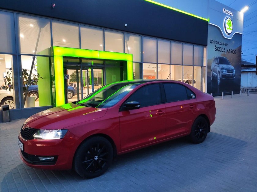 Шкода Рапид 2020 Блэк эдишн