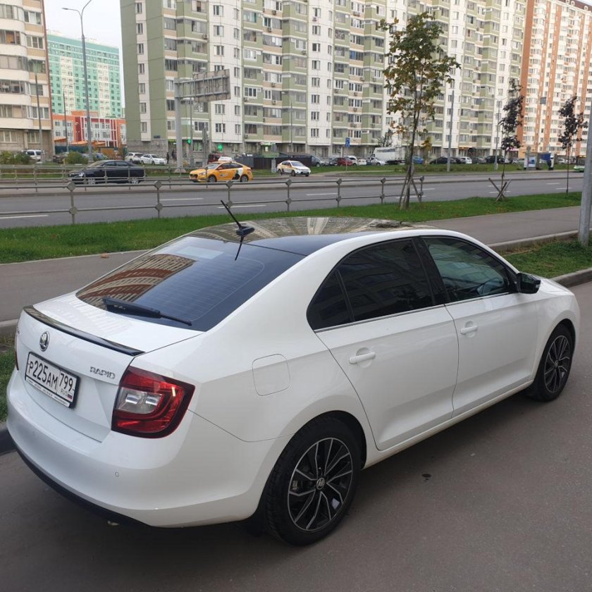 Шкода Рапид 2017 Блэк эдишн