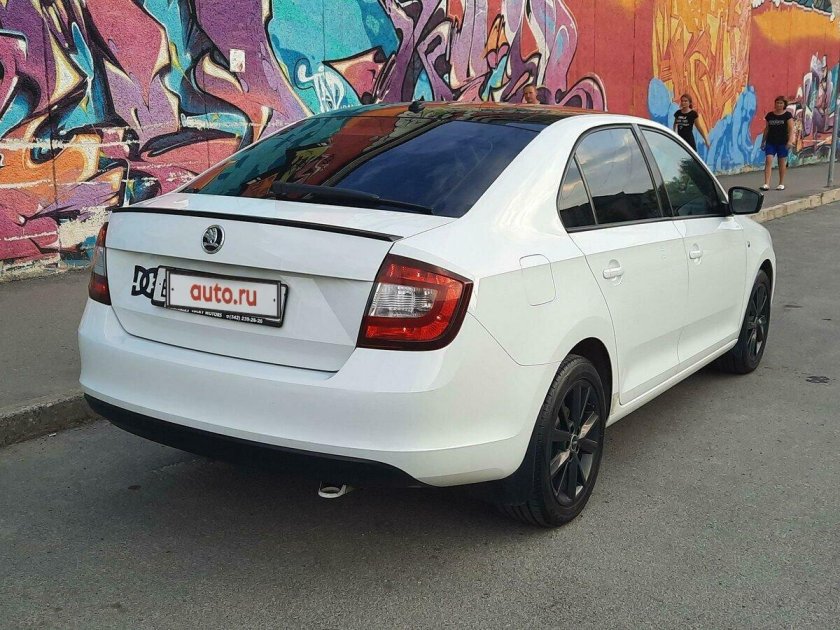 Шкода Рапид 2017 Блэк эдишн