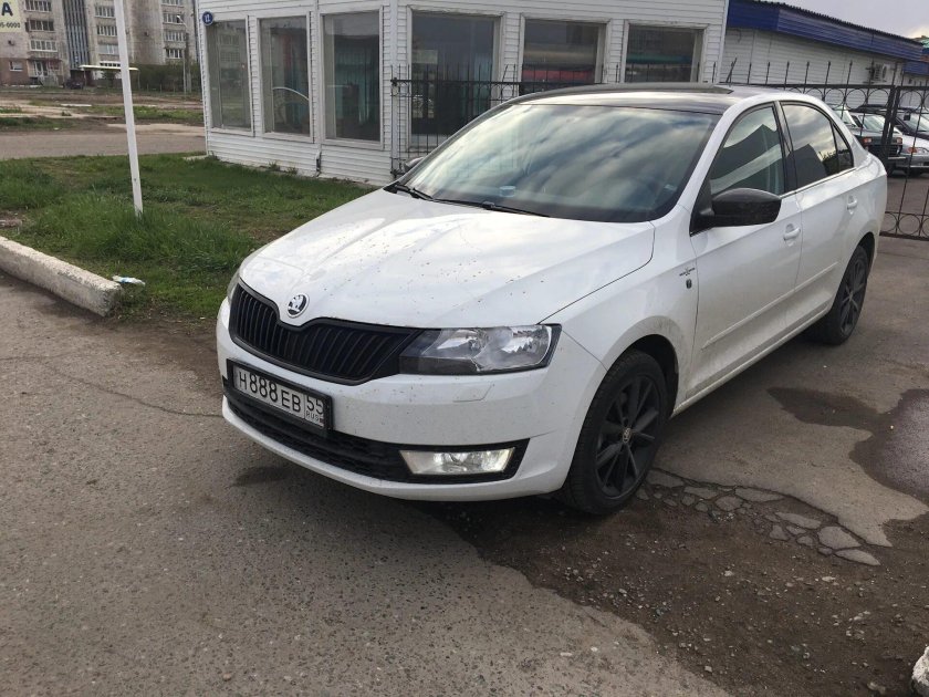 Шкода Рапид 2017 Блэк эдишн