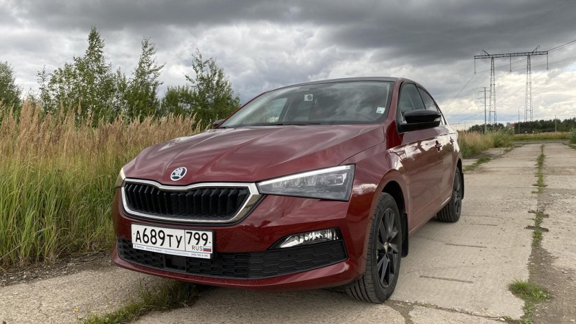 Шкода Рапид Блэк эдишн 2021