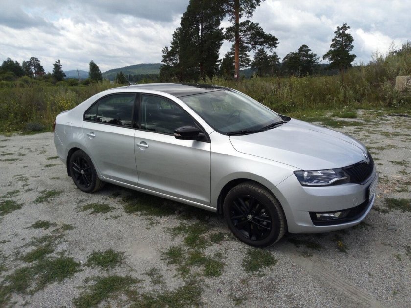 Шкода Рапид 2017 Блэк эдишн