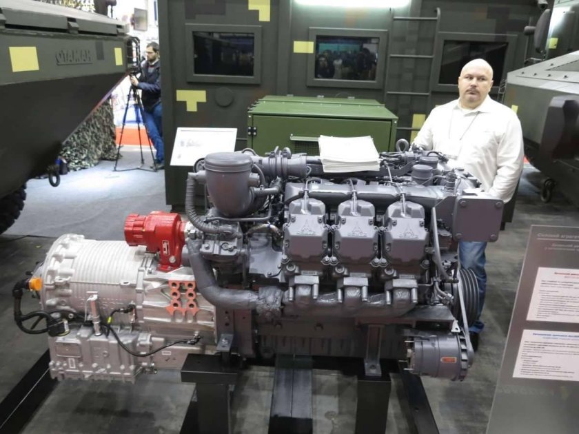 Двигатель КАМАЗ БТР 80