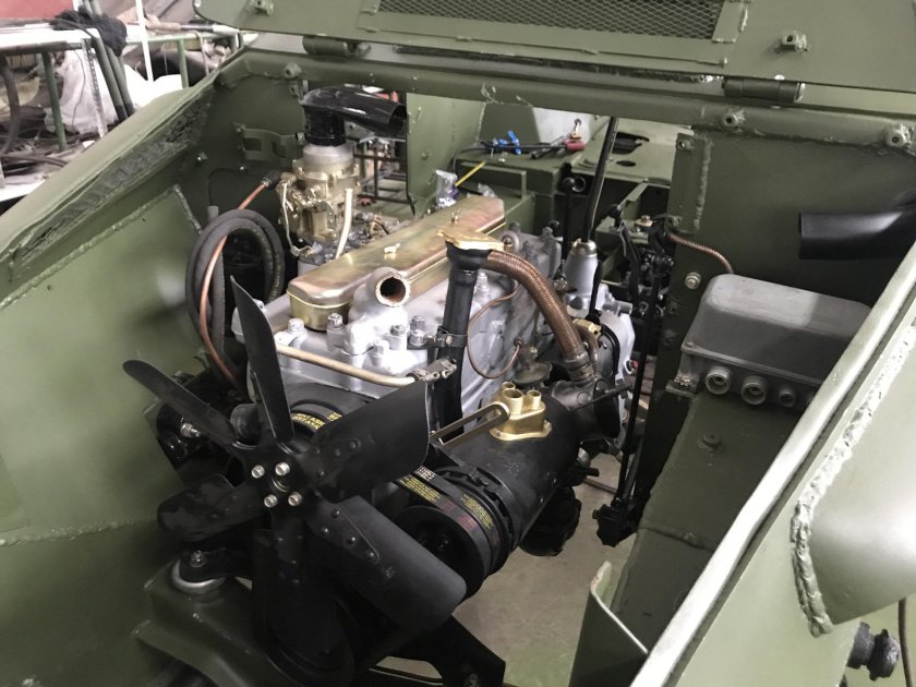 Двигатель бтр 80