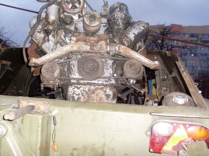 Двигатель БТР 80