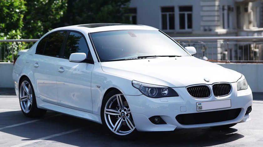 Бмв е60 белая