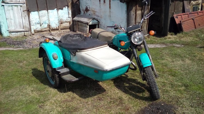 Мотоцикл ИЖ Планета 5 с люлькой