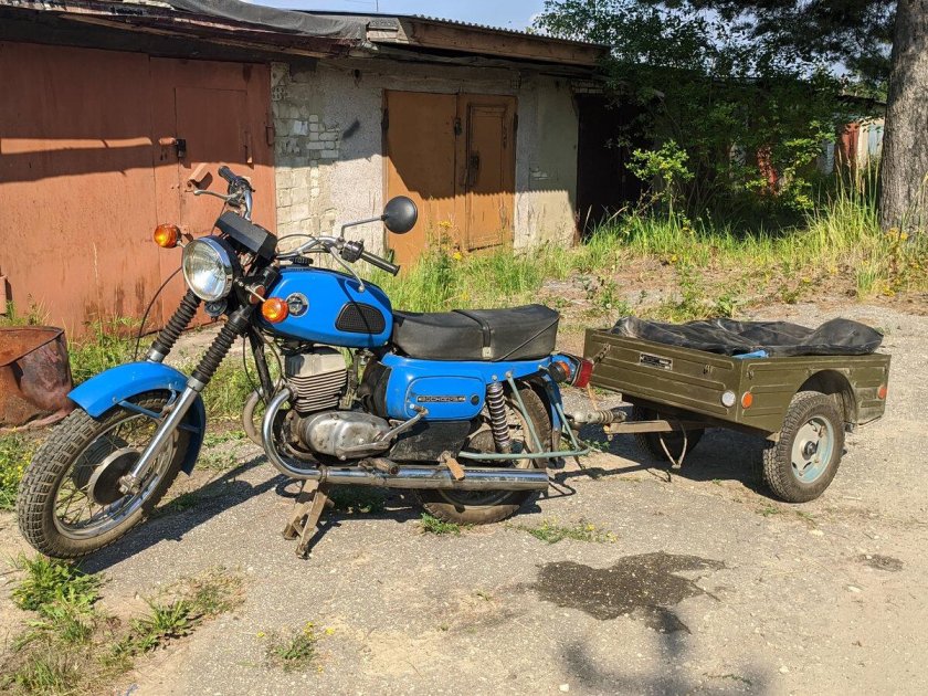 Мотоцикл восход 3м