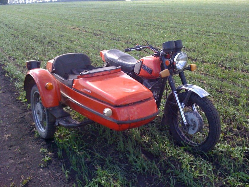 Мотоцикл ИЖ Планета 5 с люлькой