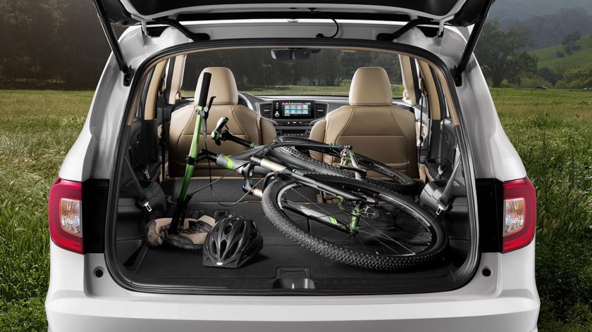 Габариты багажника Хонда пилот 2