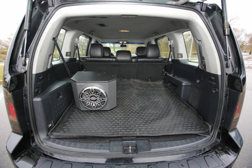 Хонда пилот на подъемнике