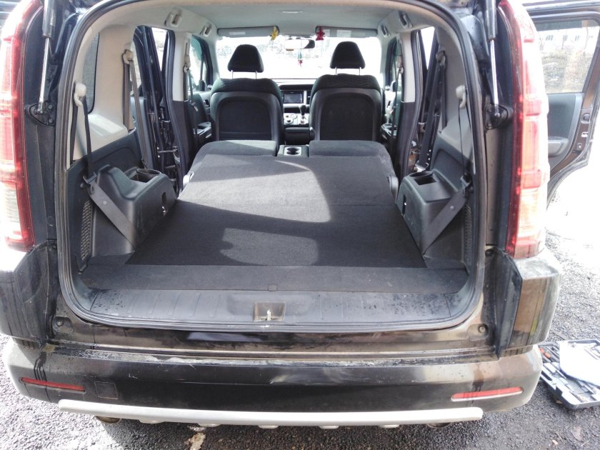 Honda Crossroad, 2007 багажник