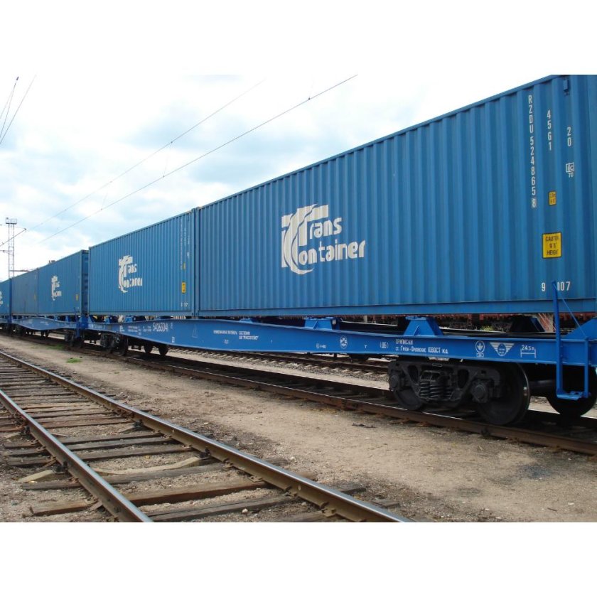Вагон контейнер ТРАНСКОНТЕЙНЕР