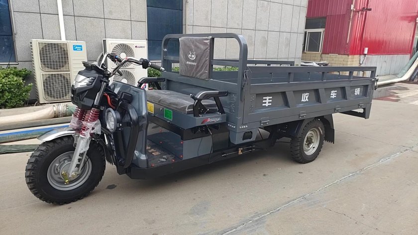 Грузовой электротрицикл rutrike гибрид 1500 60v1000w
