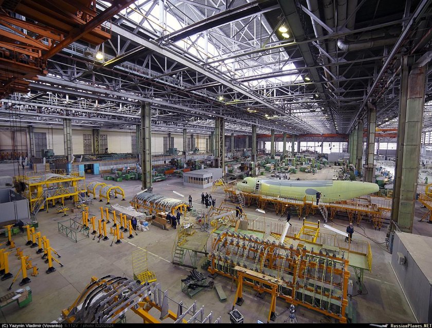 Завод Ильюшина в Москве