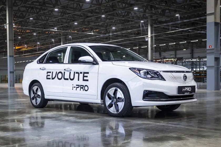 Evolute i-Pro электромобиль