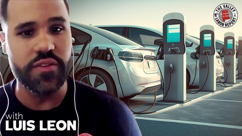 Electric car charging station