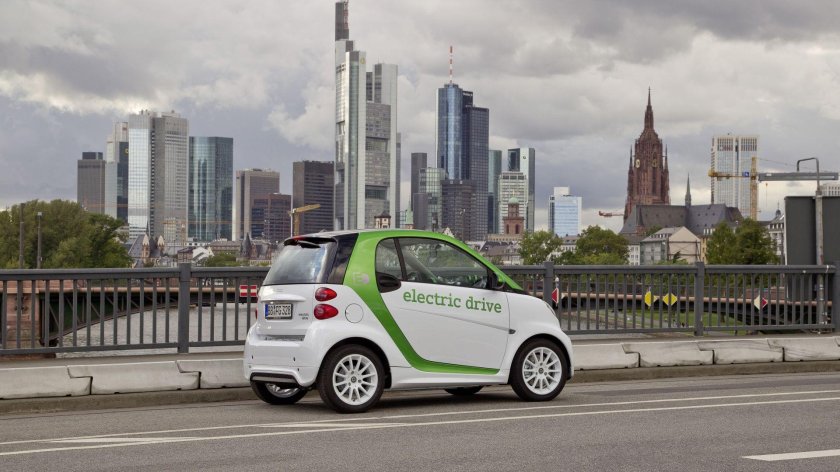 Smart Fortwo электромобиль