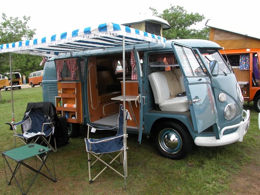 Volkswagen Camper t1 хиппи