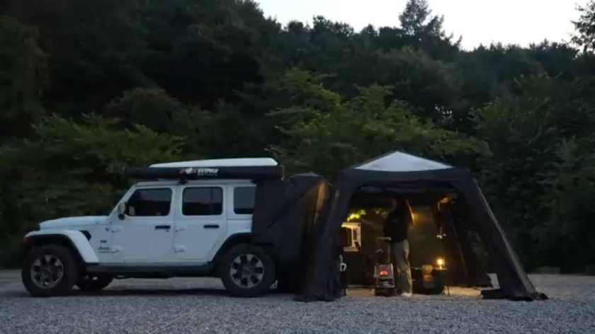 Палатка автомобильная wild land