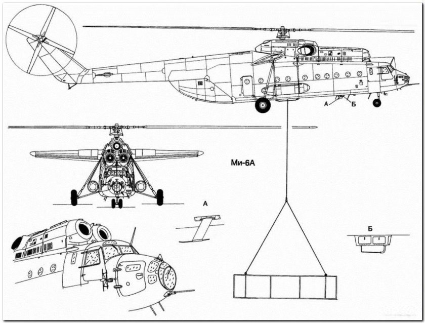 Ми-6 вертолёт характеристики