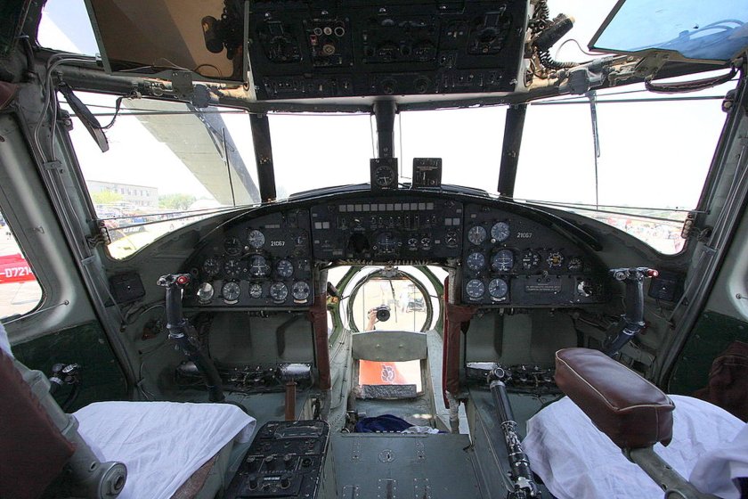 Ми-6 вертолёт кабина